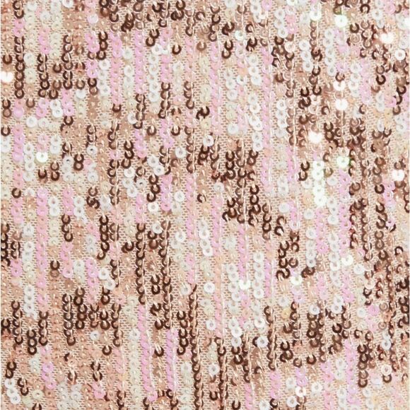 SHO Tadashi Shoji Rose Mist Sequin Cutout Taylor Swift Eras Look Sexy Jumpsuit - Picture 3 of 15